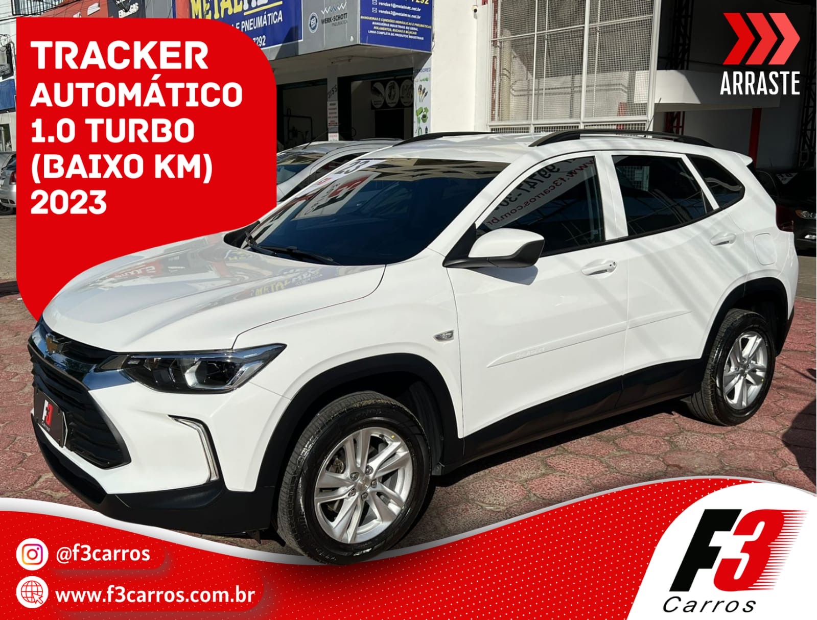 3414ce34 d345 40f9 bb35 caa22d99f1ed - Tracker 1.0 Turbo 2023 (26.000 km) Automatica