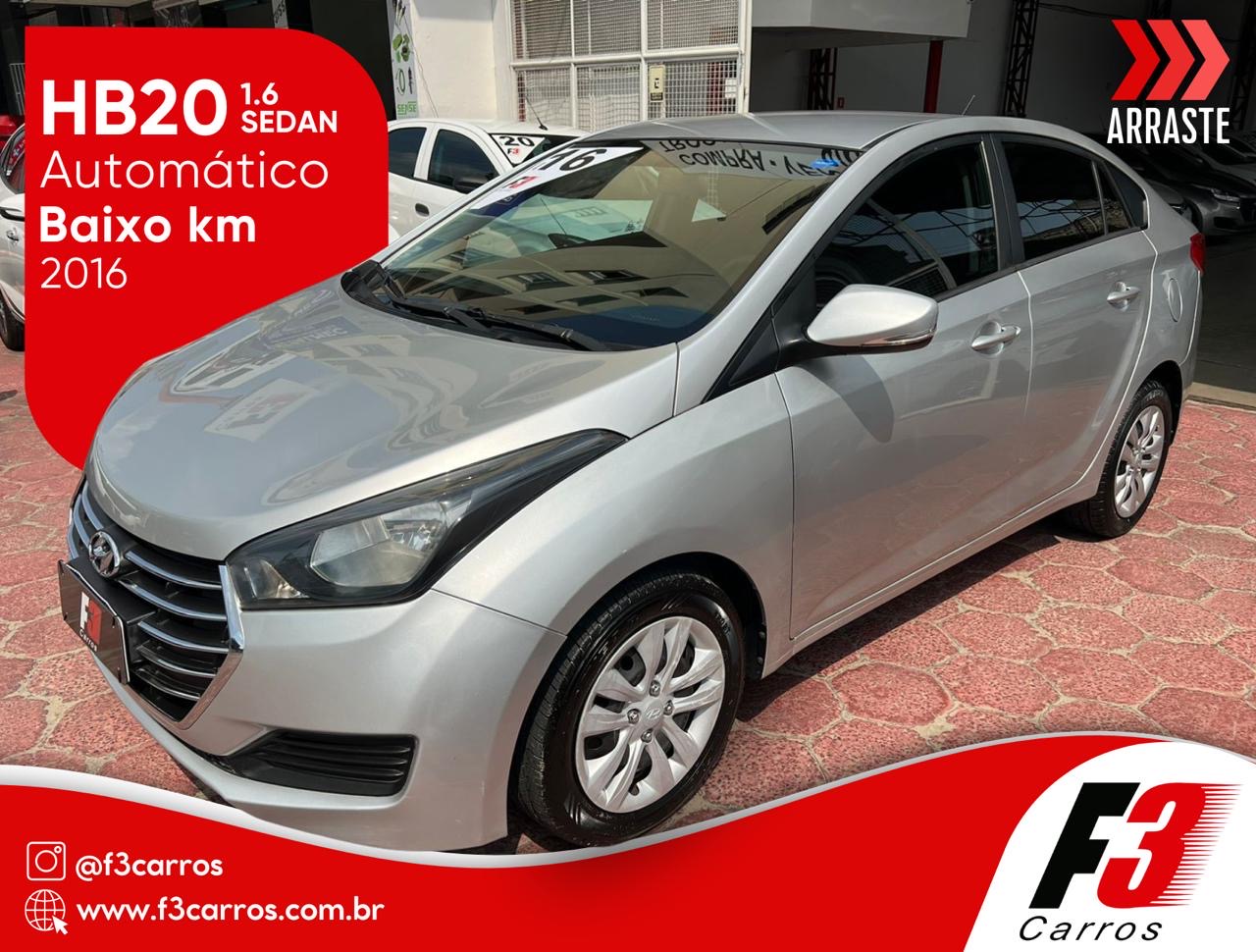 41c498ce 7e8d 4d2f 8fd5 1b470384b5b3 - Hb20 Sedan 1.6 Automatico 2016 (71.749km)