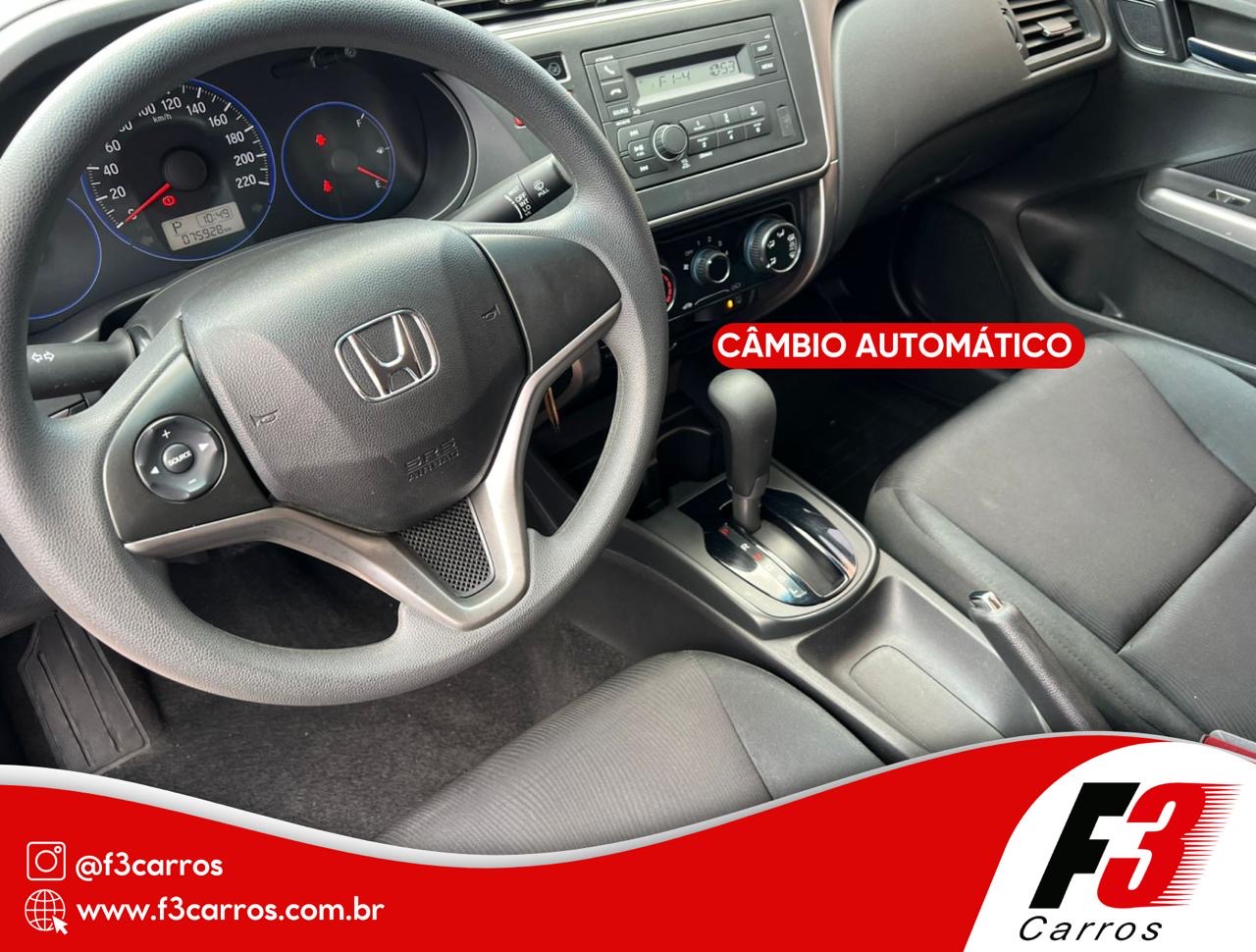 61351cd8 c3af 4492 ba6f d6b878e51d5d - Honda City LX 1.5 2017 Automatico (76.000km)