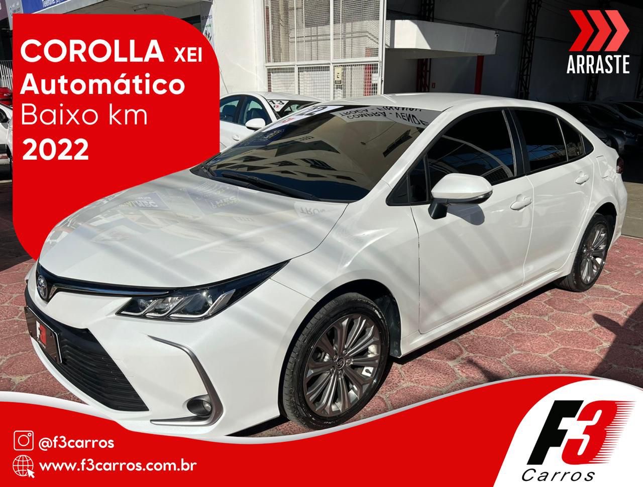 70f4624b 0023 417e bd59 4d113a9cbd14 - Corolla XEI 2022 Automatico (42.000km) 129990