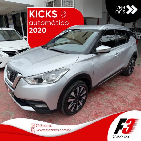 Kicks 1.6 SV 2020 Automatico ( 85.000 km )