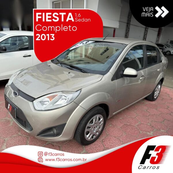Fiesta 1.6 Sedan 2013 Completo (117.000 km)