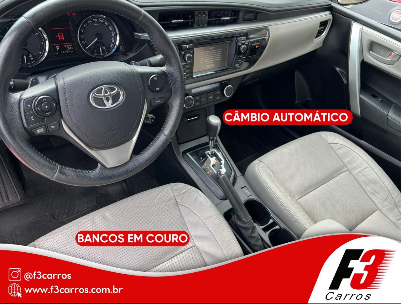 ff668130 9aad 4e80 a280 8b2acd261195 - Corolla XEI 2017 Automatico (86.000km)